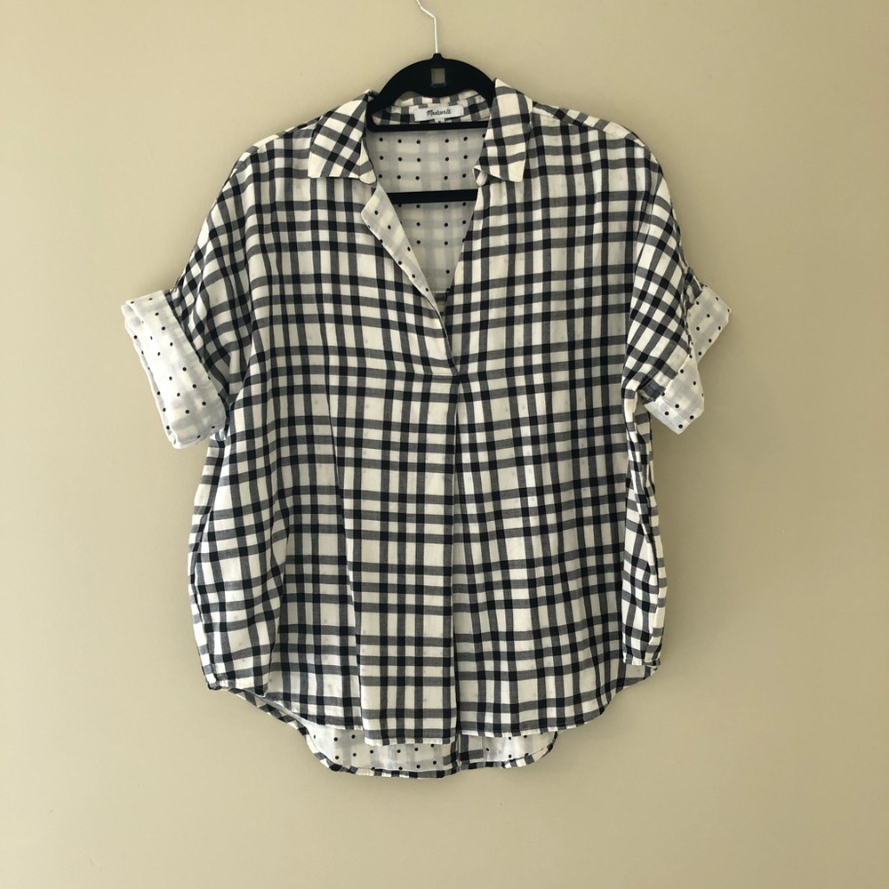 Madewell Courier Button-Back Shirt